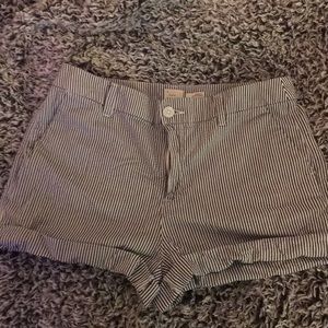 size 10 striped shorts!